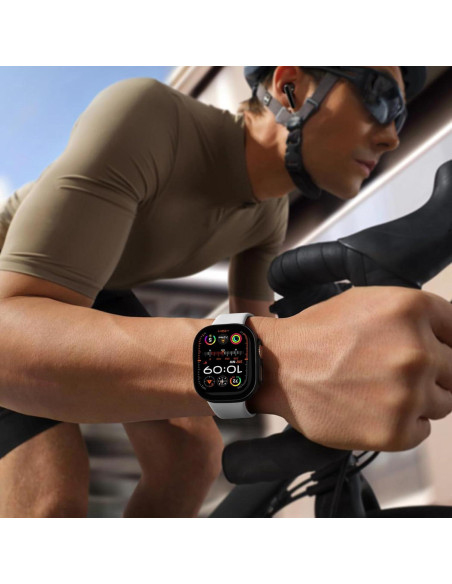 Funda de Vidrio Templado Adorve para Apple Watch Ultra 49mm Funda de Vidrio Templado Adorve para Apple Watch Ultra 49mm