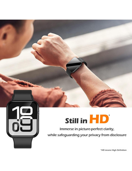 Funda Protectora Misxi para Apple Watch Series 10 46mm - Negra