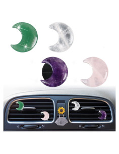 Clips Ambientadores de Ventilación de Aire Luna de Cristal - 4 Pcs