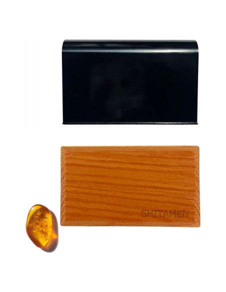 Ambientador de Auto SHITAMEN de Madera Ámbar - Kit Inicio Ambientador de Auto SHITAMEN de Madera Ámbar - Kit Inicio