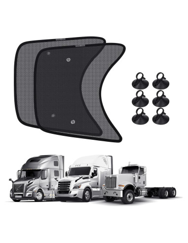 Cortina Solar KUST 2PCS para Ventana Lateral de Camión 60x55 cm