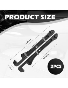 Organizador de Espacio entre Asientos de Coche Carleef 2PCS 2