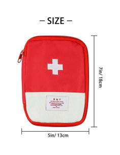 Paquete de 4 Bolsas de Primeros Auxilios LEEPHONE 18x13 cm 2