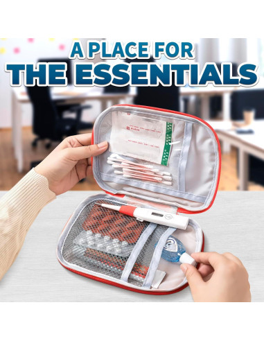 Bolsa de Primeros Auxilios Vacía BURIUS 2 Pcs 18x13 cm