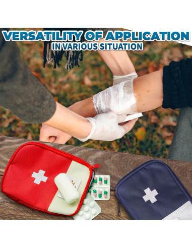 Bolsa de Primeros Auxilios Vacía BURIUS 2 Pcs 18x13 cm