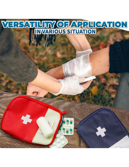 Bolsa de Primeros Auxilios Vacía BURIUS 2 Pcs 18x13 cm