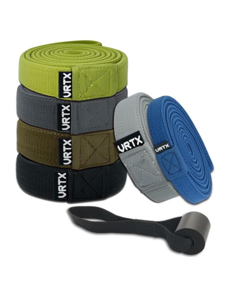 Bandas de Resistencia VRTX Extra Pesado - 6 Unidades para Ejercicio