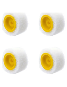 Paquete de 4 Rodillos de Pintura Mini YINARONG 2.5 cm