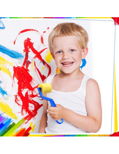 Kit de Brochas de Pintura Tenceur 30 Pcs para Niños