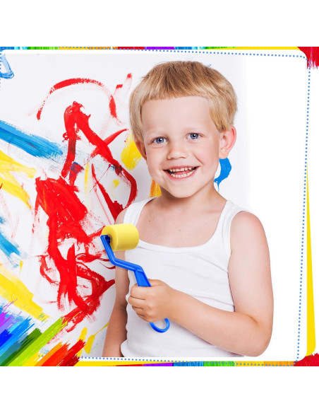 Kit de Brochas de Pintura Tenceur 30 Pcs para Niños