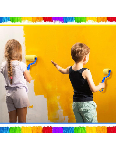 Kit de Brochas de Pintura Tenceur 30 Pcs para Niños