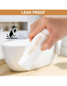 Juego de Botellas de Viaje Wowang 5 Piezas 100ml Aprobadas TSA 2