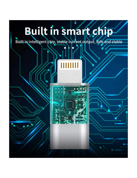 Adaptador Micro USB a Lightning Zoyuzan 3-Pack Carga iPhone