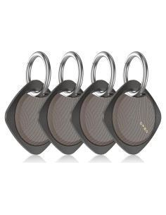 Rastreador Bluetooth OPSO Finder Tag 4PC Negro - Impermeable