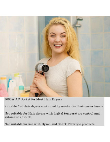 Convertidor de Voltaje 2000W Hoenjuno 220V a 110V con USB