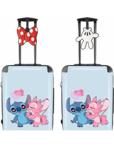 Juego de 2 Etiquetas de Equipaje Silicona JAMNSY Mariposa 2