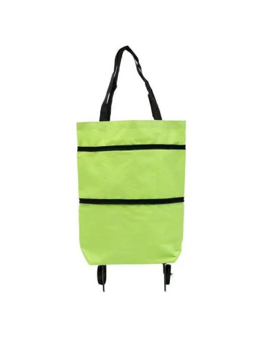 Carrito de Compras Plegable TNRAADREM Verde 2 en 1 0.37 kg