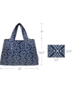 Bolsas Reutilizables de Nylon Plegables Grandes Allydrew 2