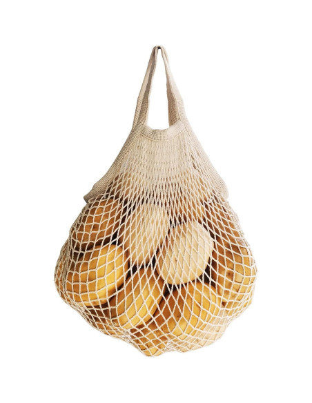 3 Bolsas de Compras Reutilizables de Algodón Ecológicas Beige 3 Bolsas de Compras Reutilizables de Algodón Ecológicas Beige