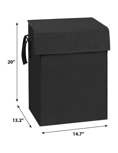 Forro para carrito de compras Kiffler negro 50.8x37.3x33.5 cm