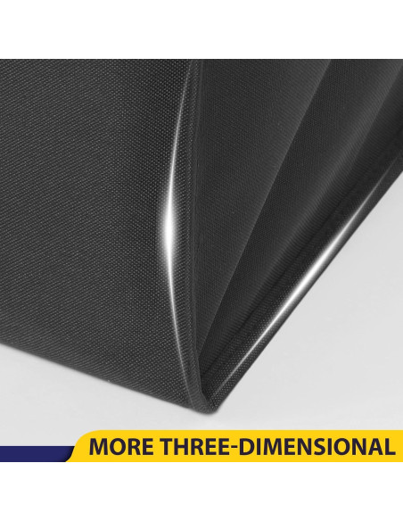 Forro para carrito de compras Kiffler negro 50.8x37.3x33.5 cm