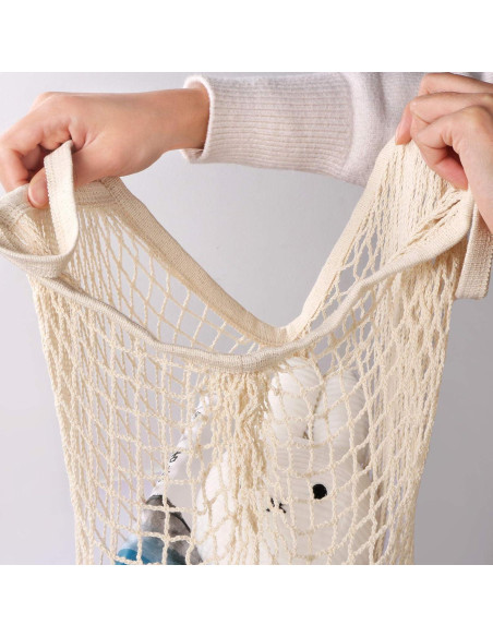 Bolsas de Malla de Algodón CABAX Reutilizables 16L Bolsas de Malla de Algodón CABAX Reutilizables 16L