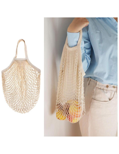 Bolsas de Malla de Algodón CABAX Reutilizables 16L Bolsas de Malla de Algodón CABAX Reutilizables 16L