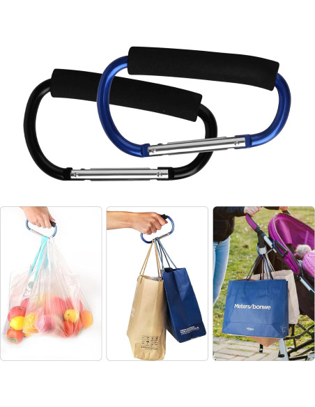 Paquete de 4 Ganchos Carabineros Grandes 14cm Sansheng