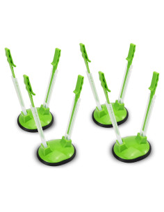 Soporte para bolsas de plástico Ruibo - Paquete de 4, ajustable