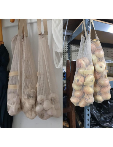 Bolsas de Almacenamiento Colgantes Ahyuan - 5 Piezas para Frutas y Verduras