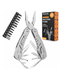 Multiherramienta 26-en-1 Wuwrll Acero Inoxidable Portátil