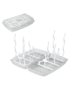 Soporte para Secado de Botellas de Bebé PandaEar Plegable 24.4x13.7 cm