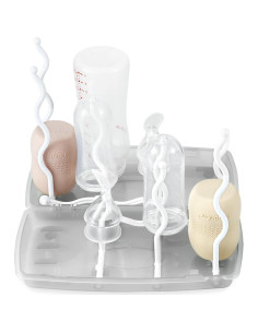 Soporte para Secado de Botellas de Bebé PandaEar Plegable 24.4x13.7 cm 2
