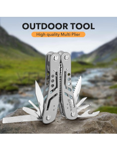 Multiherramienta 26-en-1 Wuwrll Acero Inoxidable Portátil 2