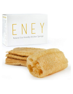 Esponjas de Cocina Ecológicas ENEY - 4 Unidades Biodegradables
