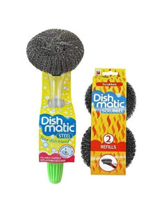 Rociador de Esponja Llenable Easy Do Dishmatic Acero Inoxidable