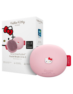 Cepillo Facial Inteligente GESKE Hello Kitty 3 en 1 Rosa