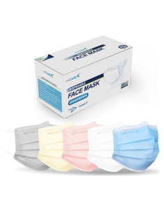 Mascarillas Desechables FriCARE 3 Capas ASTM Nivel 3 50 Pzas