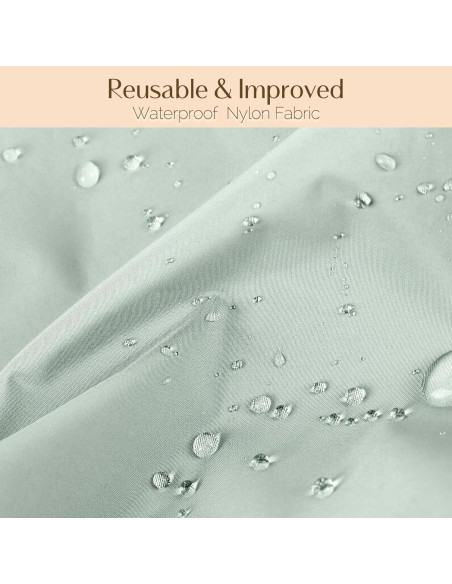 Gorro de Ducha Impermeable Yanibest Reutilizable Verde Gorro de Ducha Impermeable Yanibest Reutilizable Verde