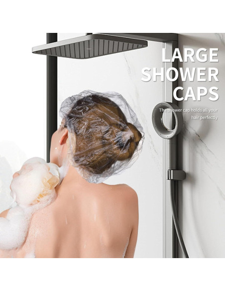 Gorros de Ducha Desechables Rotema - 40 Unidades Impermeables Gorros de Ducha Desechables Rotema - 40 Unidades Impermeables