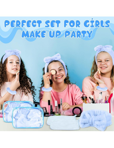 Conjunto de Fiesta de Spa 24 Piezas Mimorou Azul