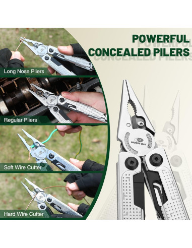 Multiherramienta MOSSY OAK 20-en-1 Acero Inoxidable