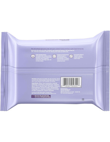 Toallitas Desmaquillantes Neutrogena Noche 25 Unidades