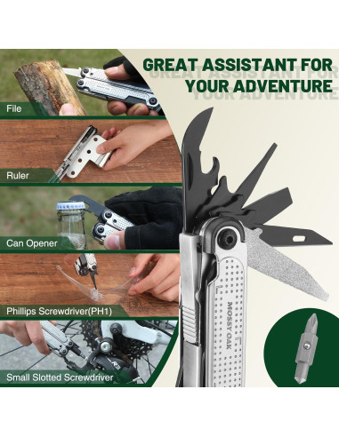 Multiherramienta MOSSY OAK 20-en-1 Acero Inoxidable