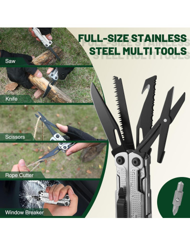 Multiherramienta MOSSY OAK 20-en-1 Acero Inoxidable