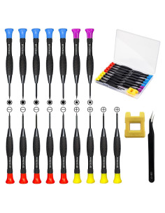 Juego de Destornilladores de Precisión 18 Piezas Lengnoyp