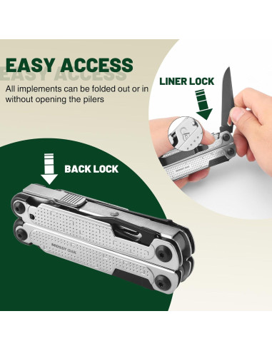 Multiherramienta MOSSY OAK 20-en-1 Acero Inoxidable