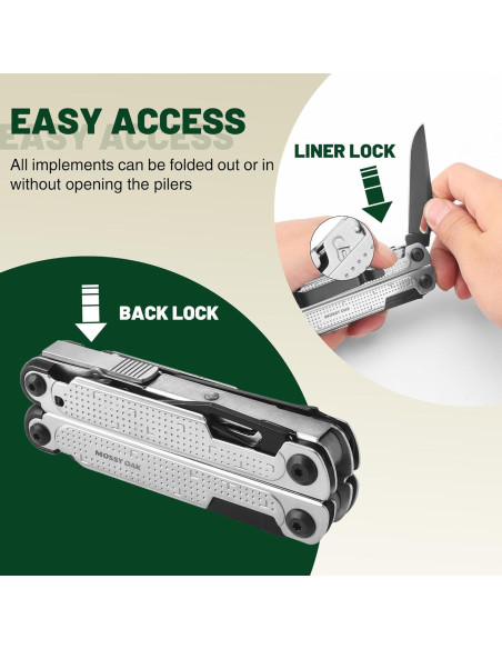 Multiherramienta MOSSY OAK 20-en-1 Acero Inoxidable