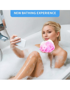 Toalla Exfoliante para Ducha WENYINGOK 100 cm 3 Piezas 2