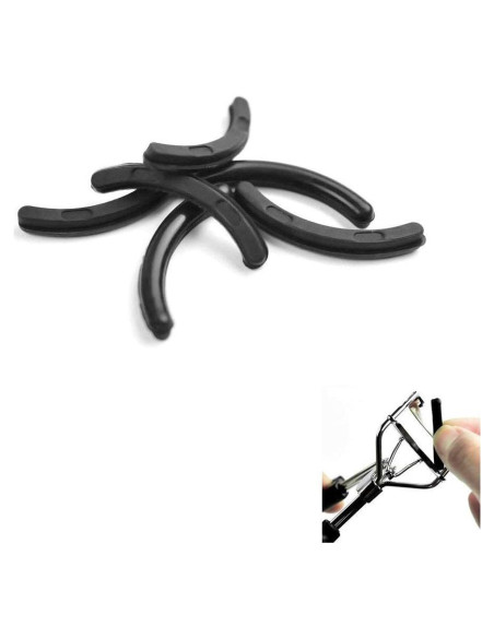 Almohadillas de repuesto Leline para rizador de pestañas 6 piezas Almohadillas de repuesto Leline para rizador de pestañas 6 piezas